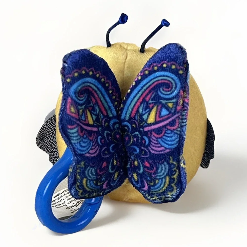 Girl Scouts Little Brownie Bakers Mini Plush Butterfly Backpack Clip 2019 Rare